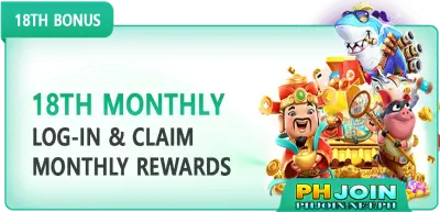 Every 18th Monthly Rewards - PhJoin Casino